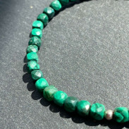 Bracelet with Malachite