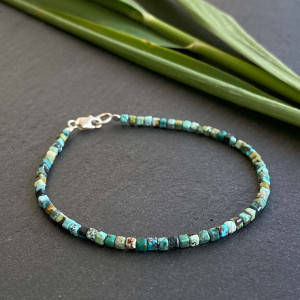 Natural turquoise bracelet