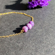 Charoite bracelet