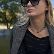 Намисто Бірюза Африканська та Перлина натуральні
