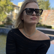 Чокер Ларімар натуральний срібло у позолоті