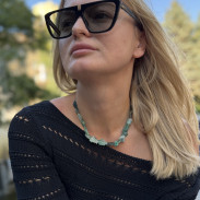 Намисто з Смарагду натурального