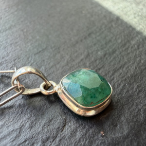 Natural Еmerald pendant